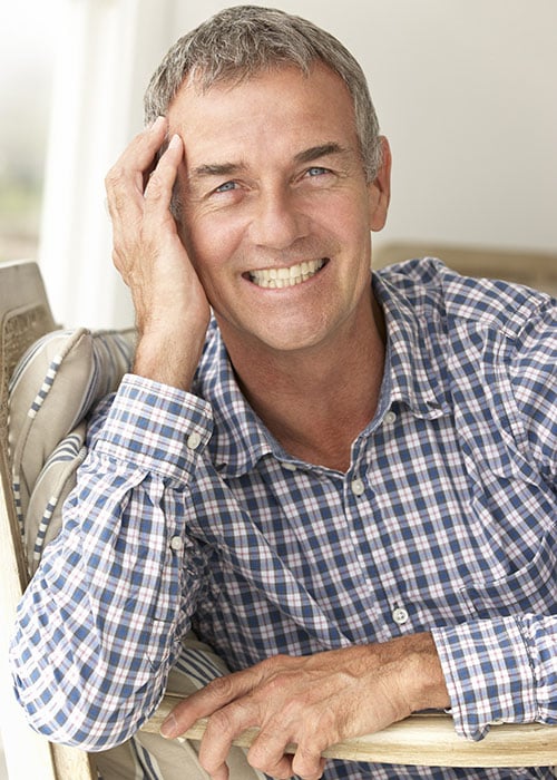 Gendler Dermatology: Procedures For Men (smiling male, model 1)